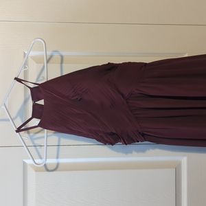 Revelry bridesmaid dress Mackenzie in Cabernet 12